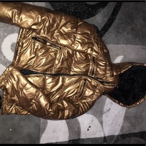 Guess Puffer Jacket Copper